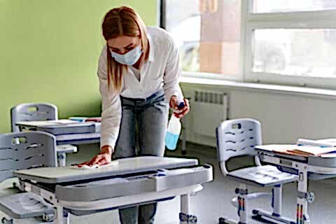 Kreş Ana Okulu Temizliği